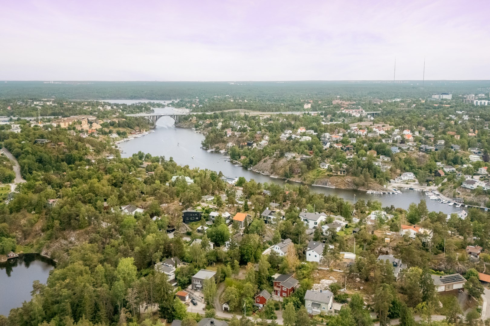Bostadsbild från Talluddsvägen 74, Till salu i Lilla Björknäs, Nacka