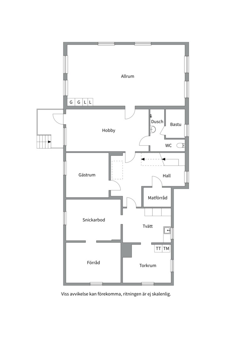 Planlösning från Valloxvägen 41, Såld i Knivsta - Centralt, Knivsta