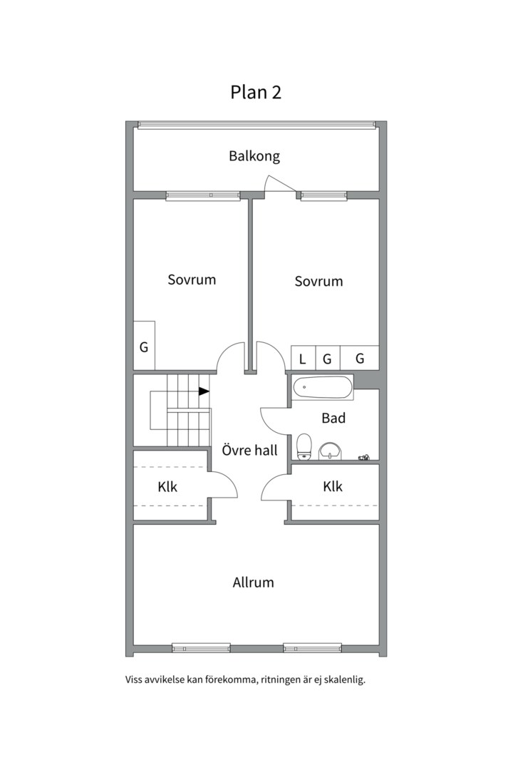 Planlösning från Håkantorpsgatan 115, Såld i Skälby, Västerås