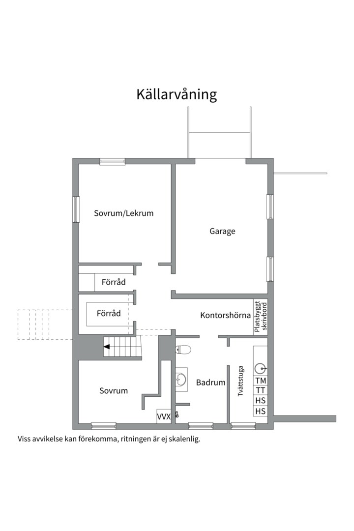 Planlösning från Danmarks skolväg 18, Såld i Danmark, Uppsala