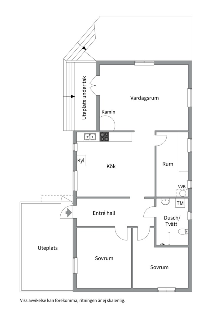 Bostadsbild från Skogsbacken 20, Kommande i Borgarbo, Uppsala