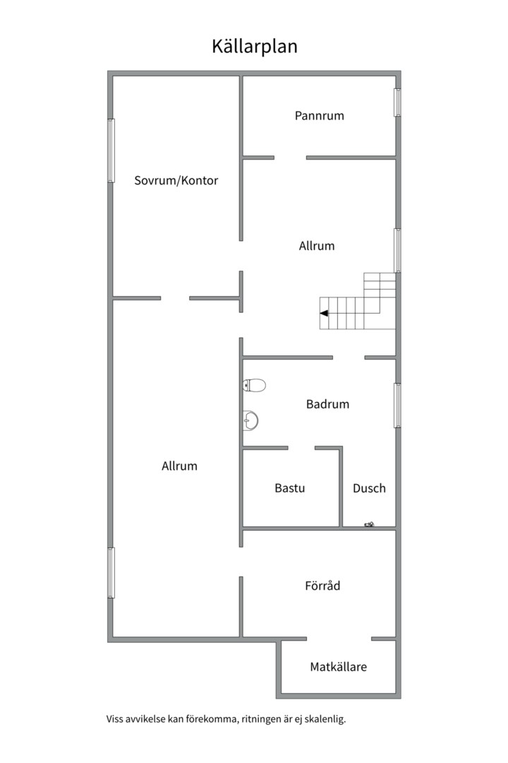 Planlösning från Vitkålsgatan 111, Såld i Årsta, Uppsala