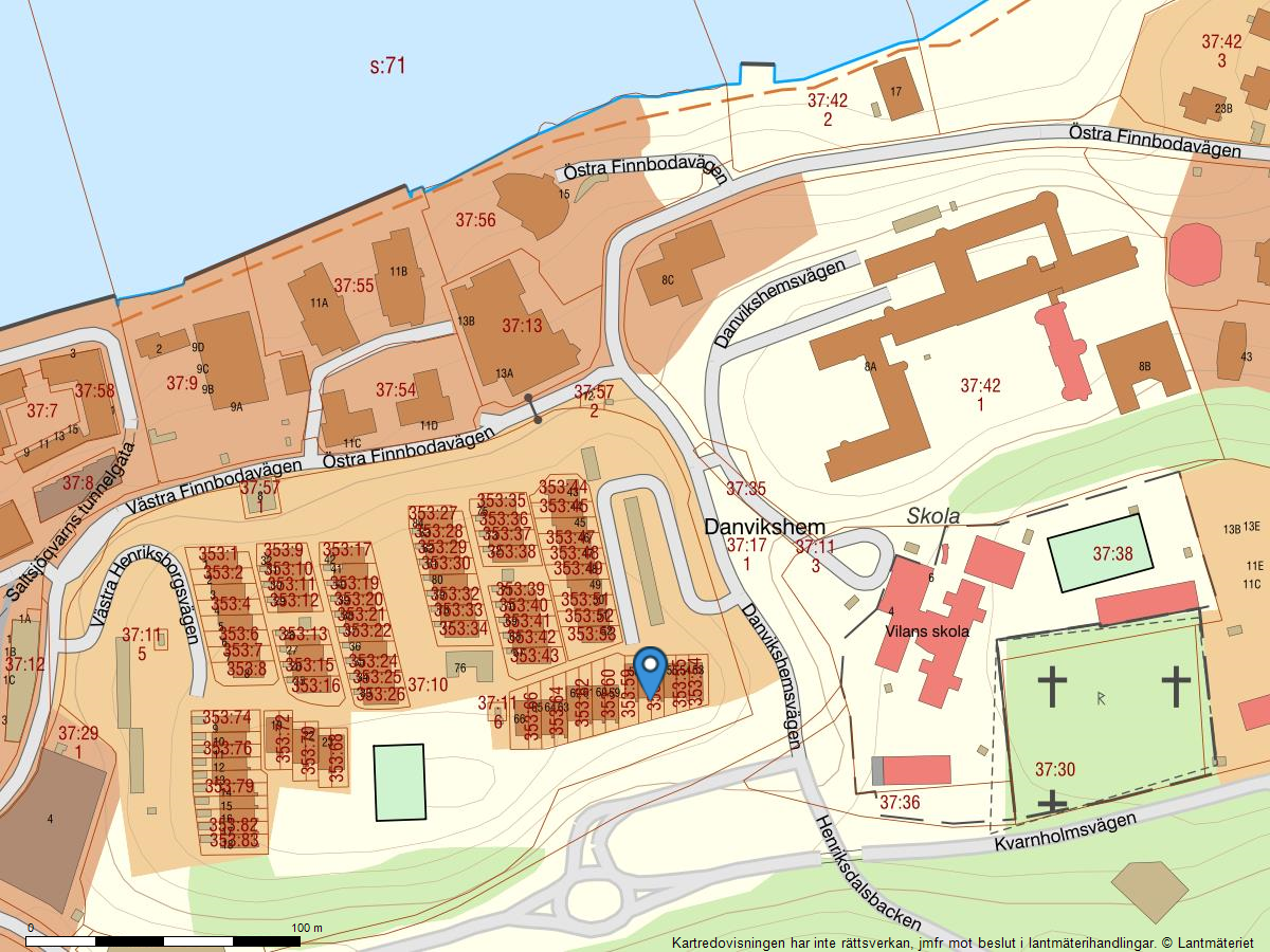 Bostadsbild från Östra Henriksborgsvägen 57, Såld i Saltsjöqvarn, Nacka