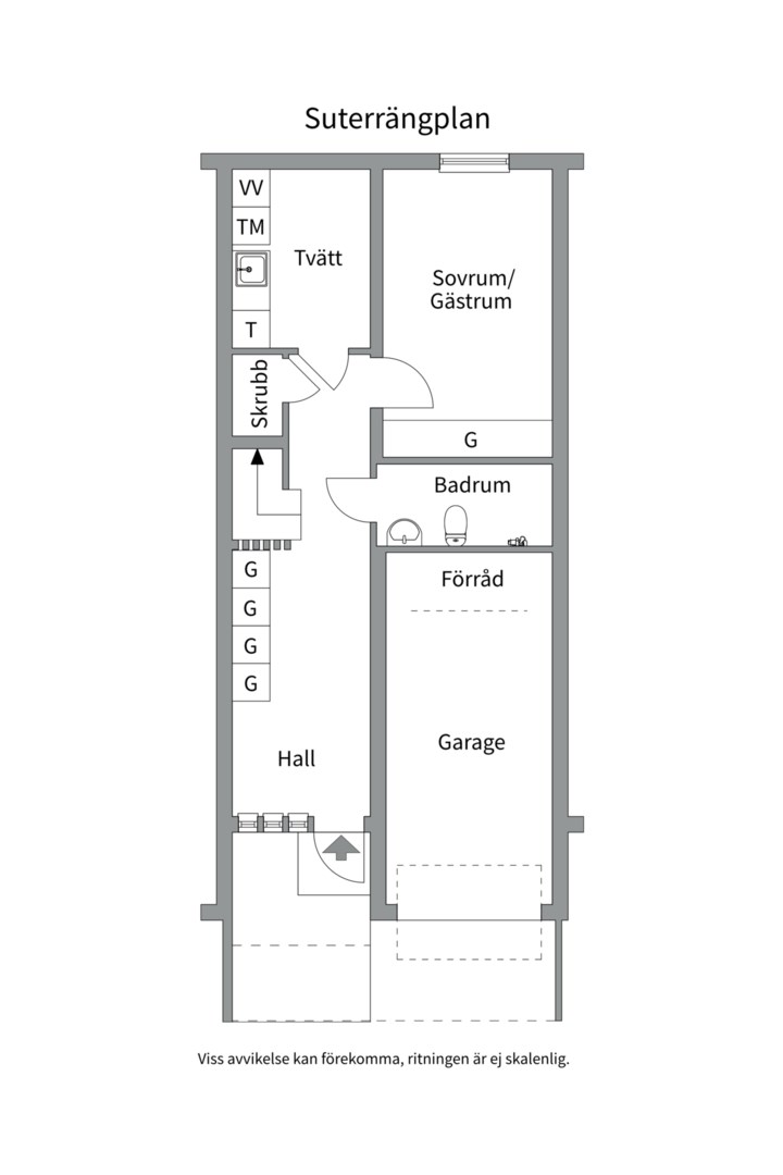 Planlösning från Östra Henriksborgsvägen 57, Såld i Saltsjöqvarn, Nacka