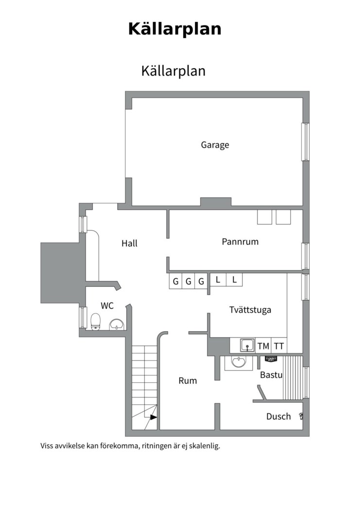 Planlösning från Reginavägen 27, Till salu i Saltsjö-Duvnäs, Nacka