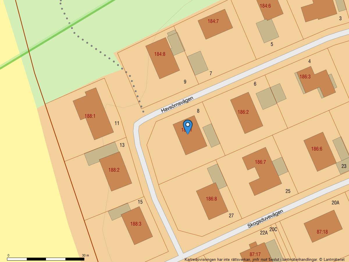 Bostadsbild från Havsörnsvägen 8, Såld i Sunnersta, Uppsala