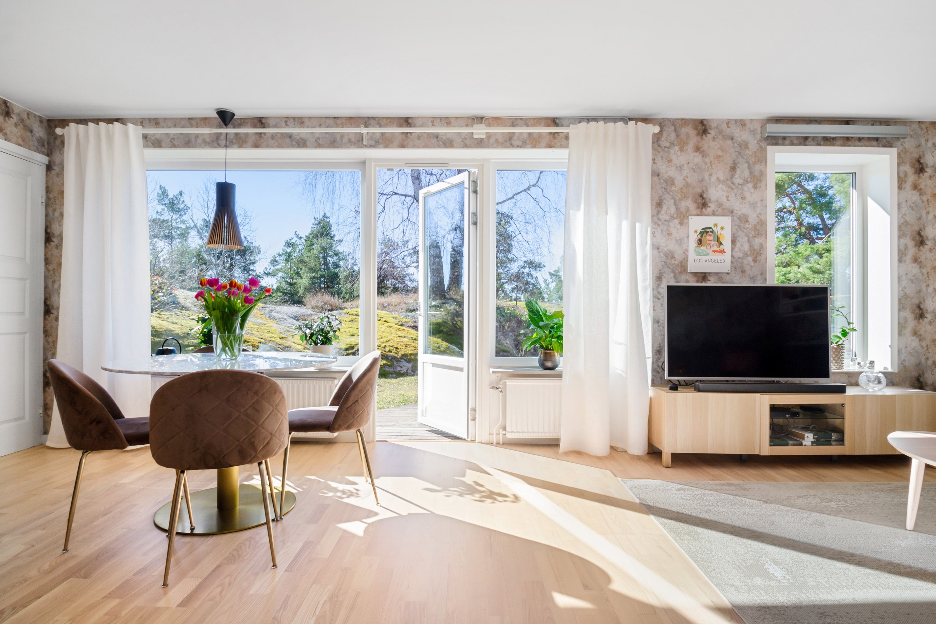 Bostadsbild från Sten Stures väg 45, Såld i Duvnäs Utskog, Nacka