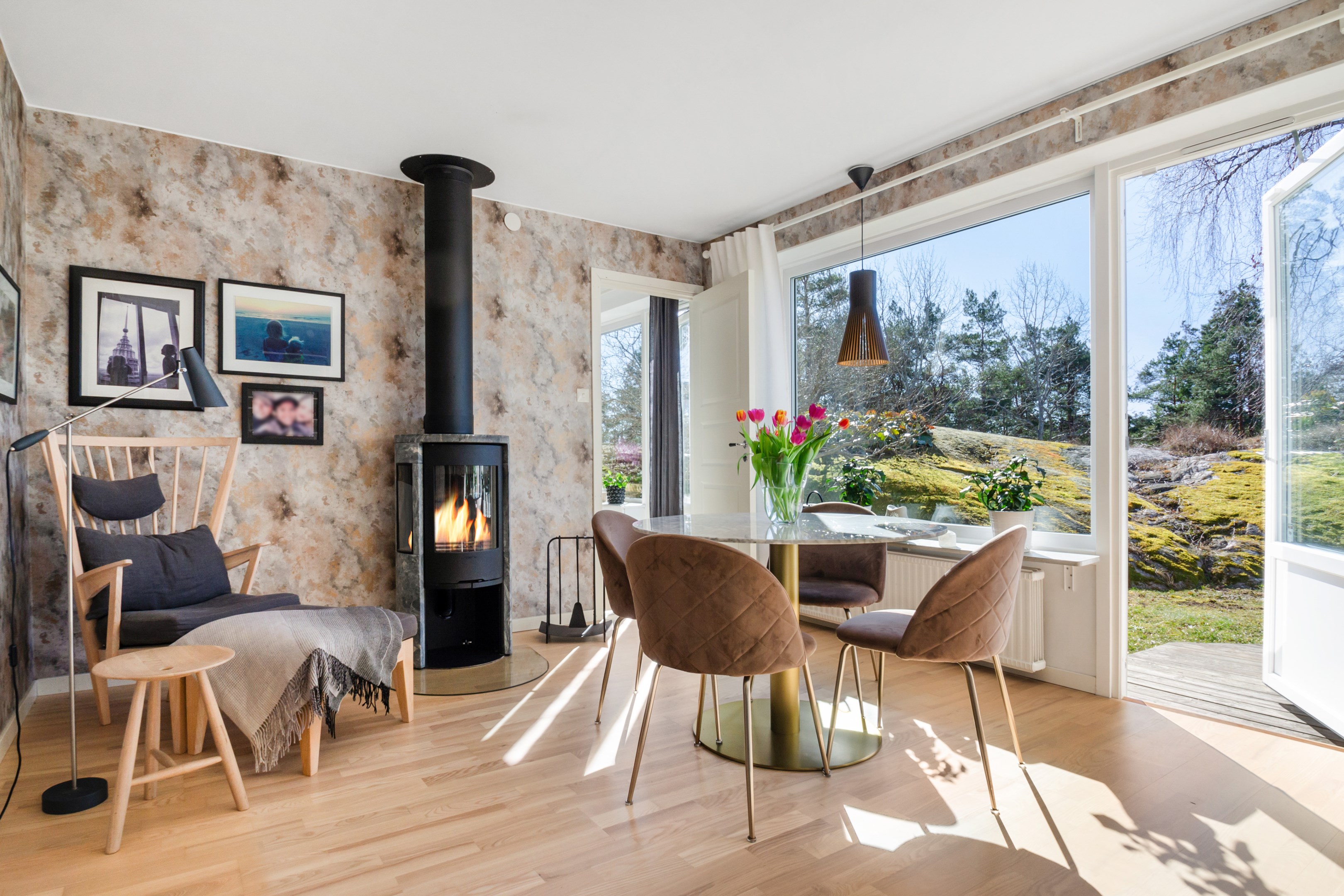 Bostadsbild från Sten Stures väg 45, Såld i Duvnäs Utskog, Nacka