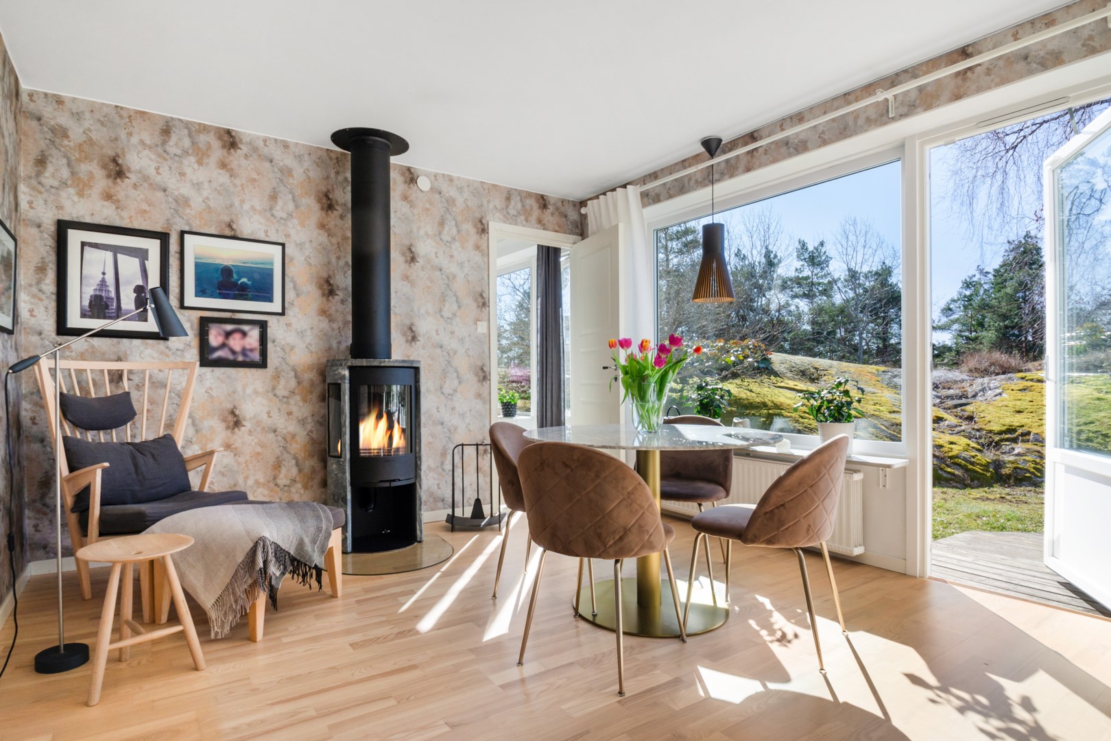 Bostadsbild från Sten Stures väg 45, Såld i Duvnäs Utskog, Nacka