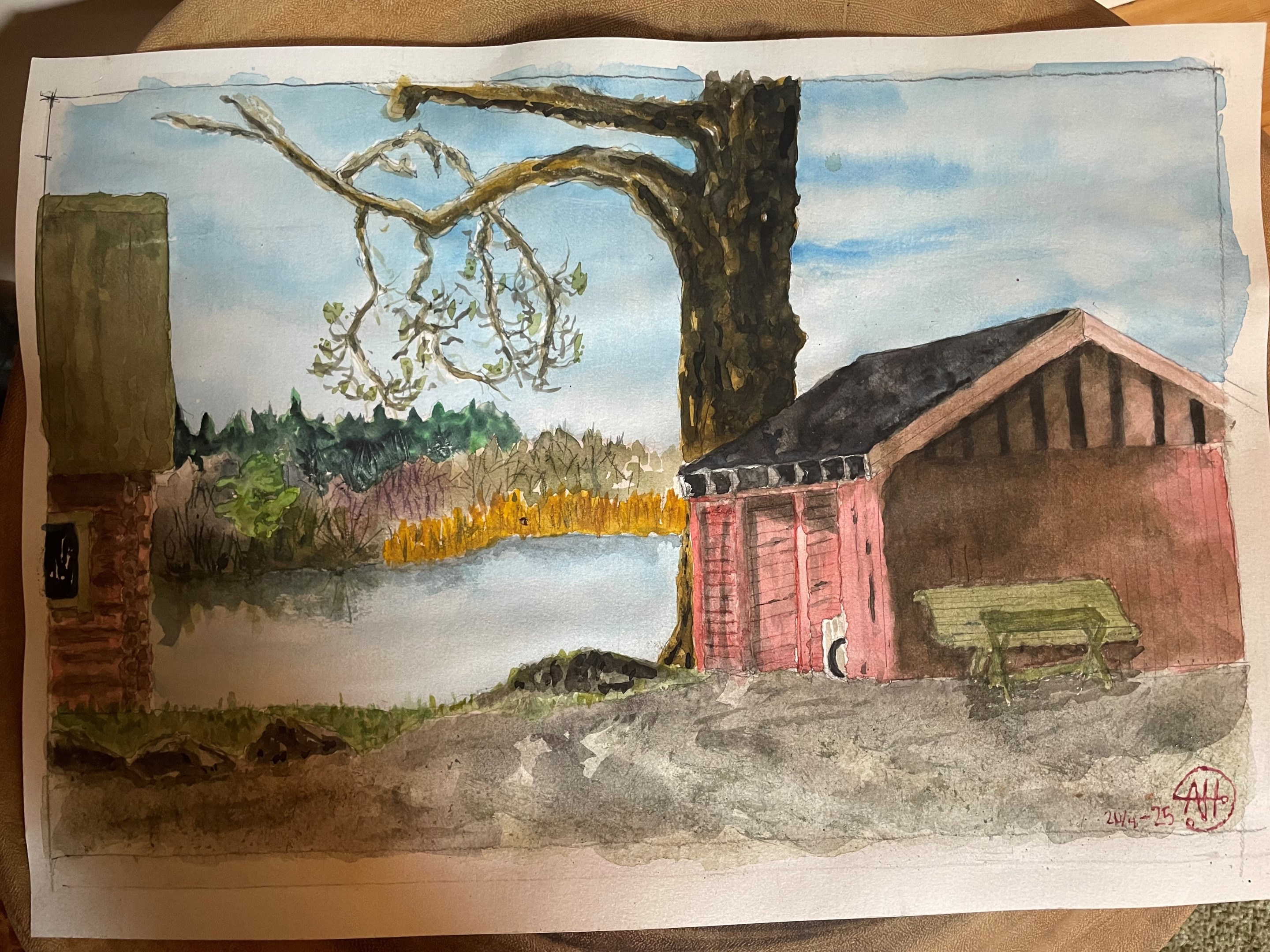 Bostadsbild från Funbo-Hovgården Humlebo 49, Såld i Marielund, Uppsala