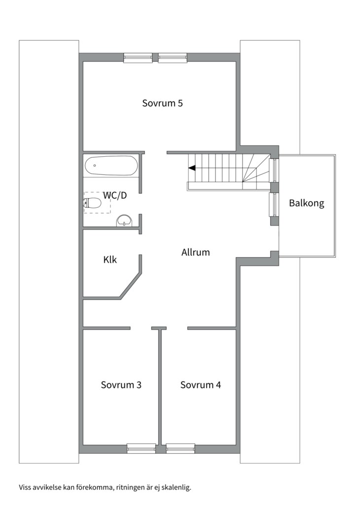Planlösning från Rensättra allé 2, Såld i Rensättra, Nacka