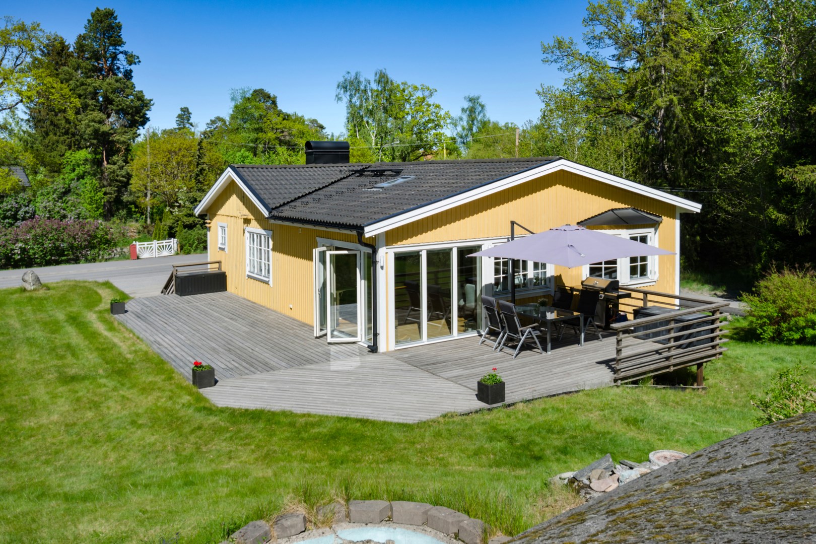 Bostadsbild från Sockenvägen 62, Såld i Södra Lännersta, Nacka