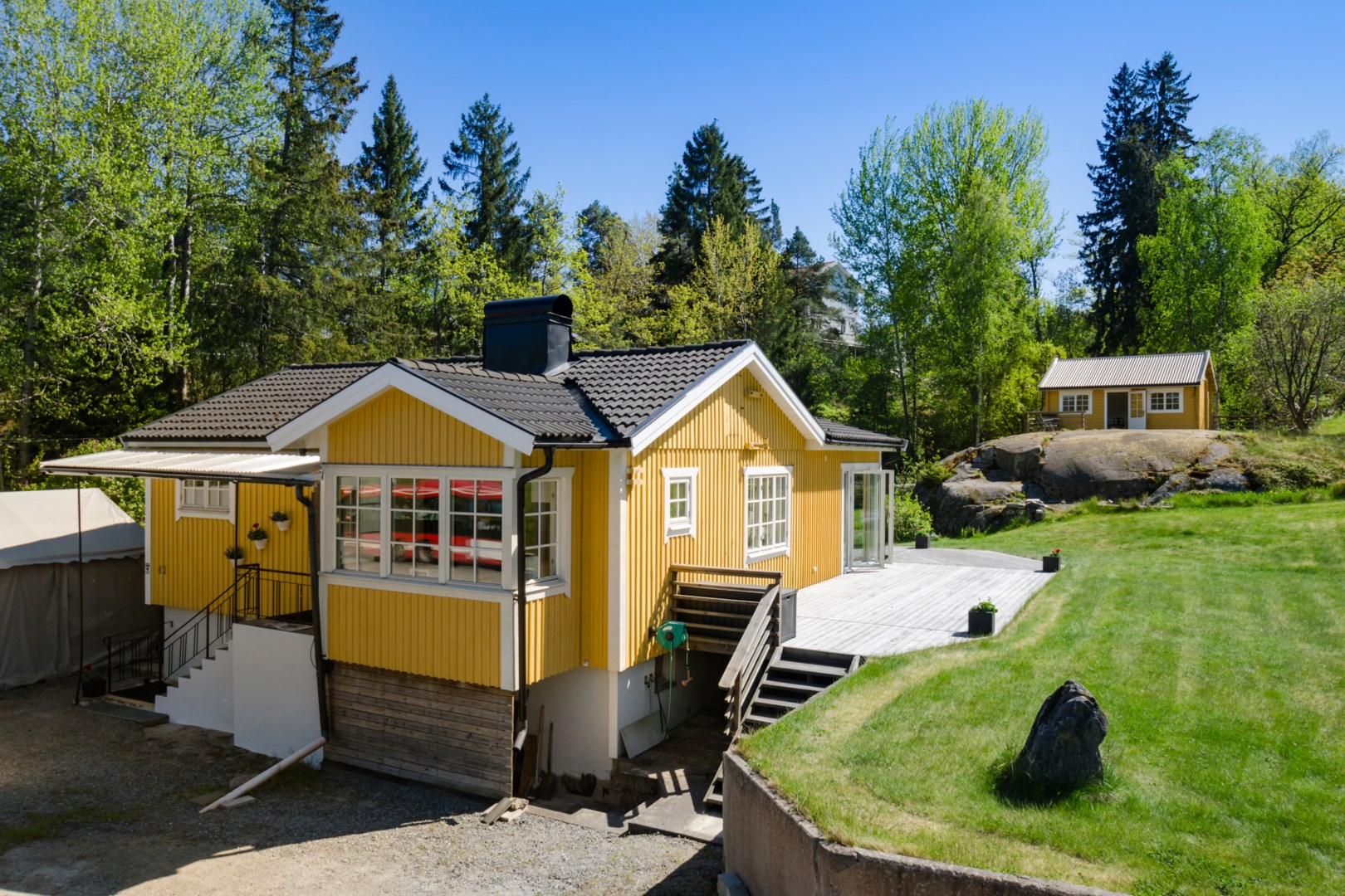 Bostadsbild från Sockenvägen 62, Såld i Södra Lännersta, Nacka