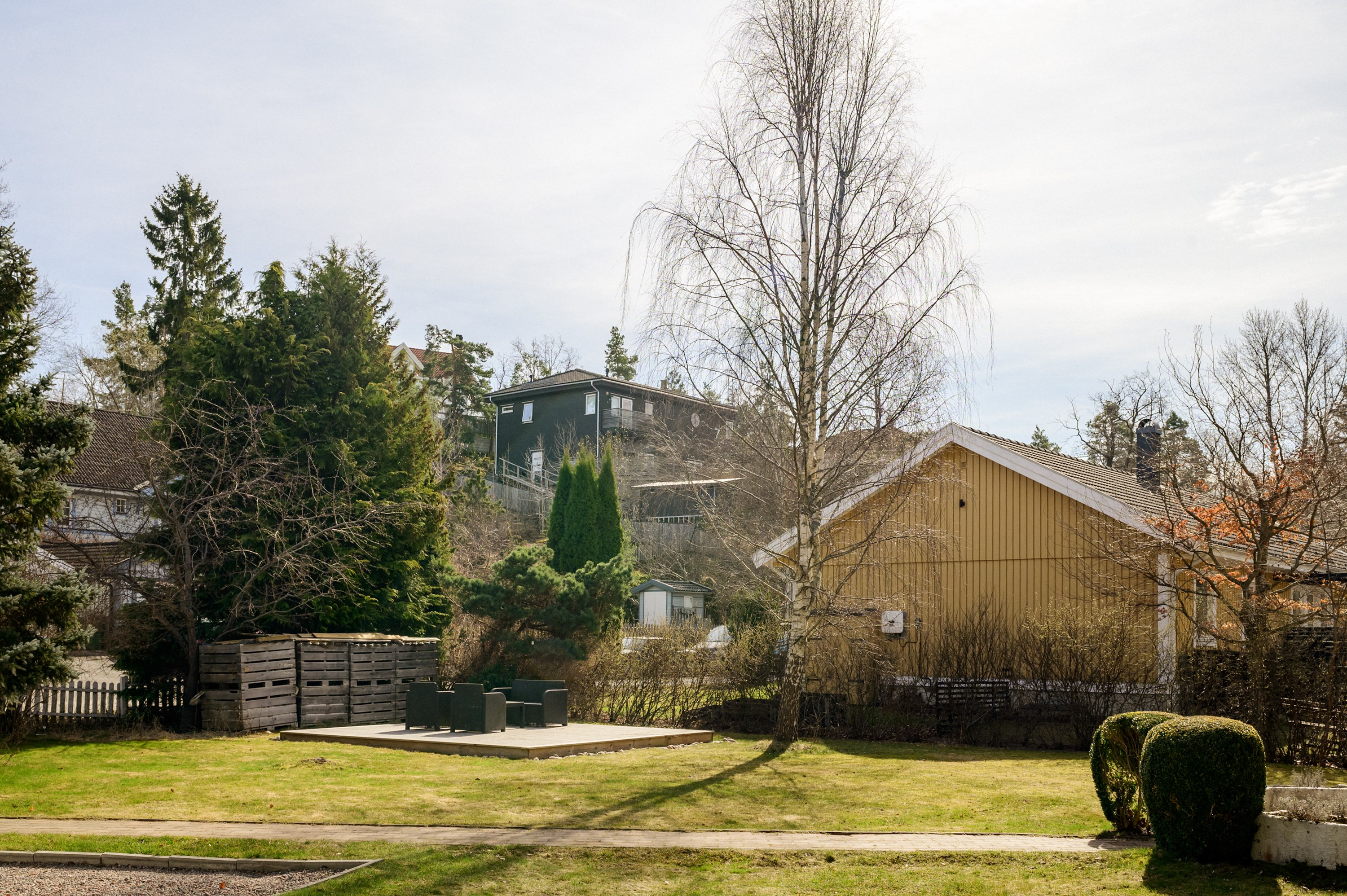 Bostadsbild från Gullvivans väg 2, Kommande i Lännersta, Nacka