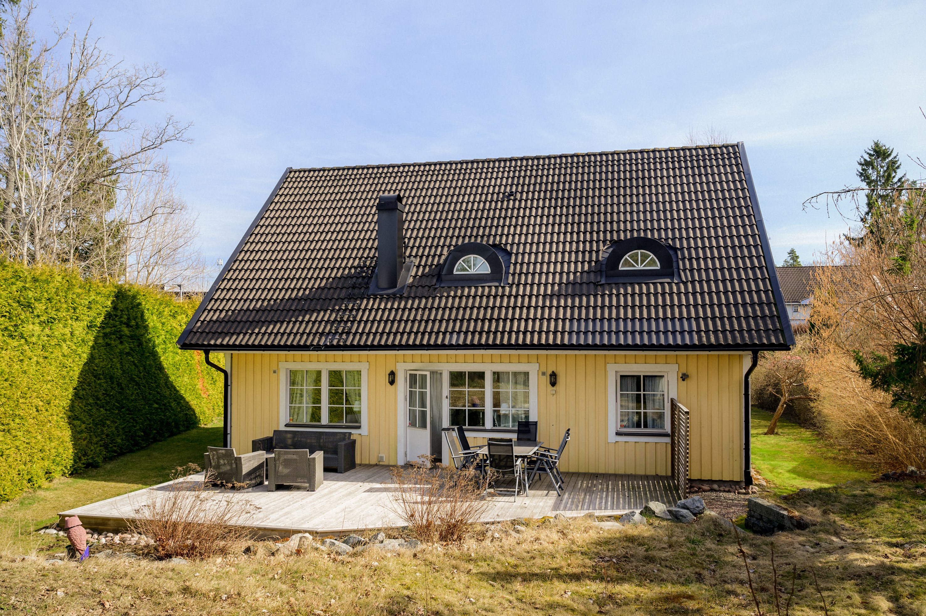 Bostadsbild från Gullvivans väg 2, Kommande i Lännersta, Nacka