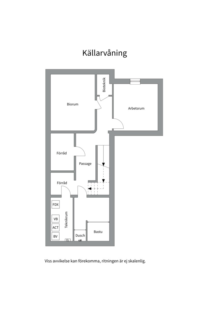 Planlösning från Drabantvägen 56, Såld i Boo Gård, Nacka