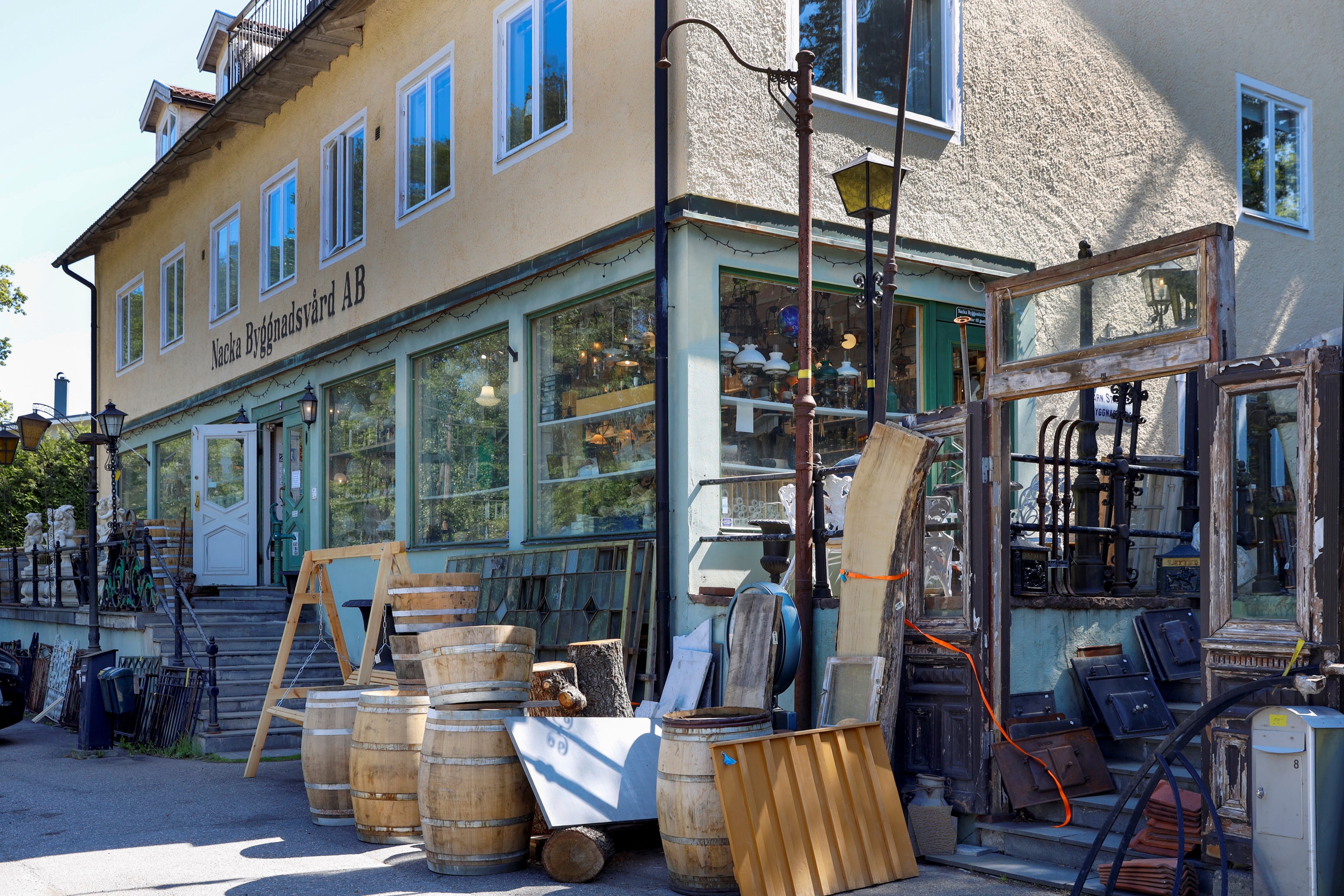 Områdesbild Björknäs trädgård