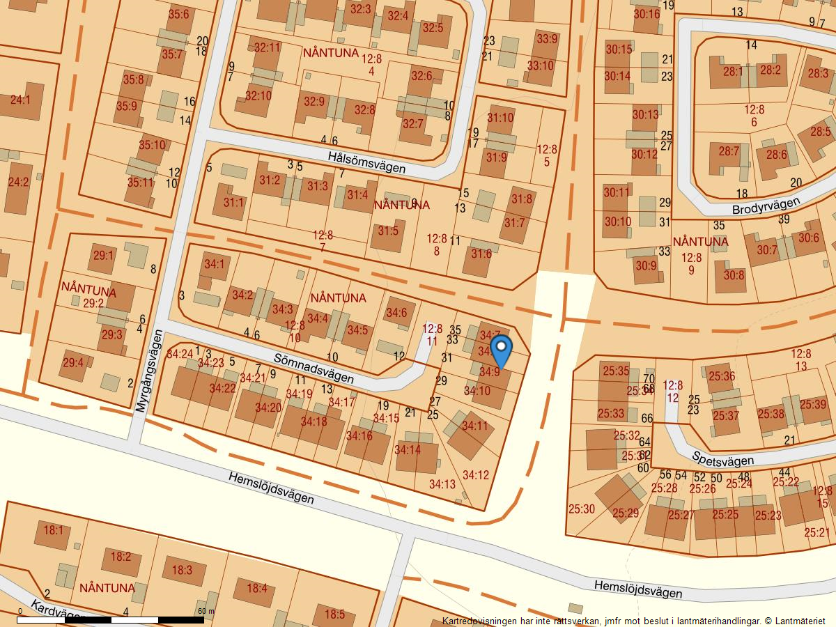 Bostadsbild från Sömnadsvägen 31, Såld i Nåntuna, Uppsala
