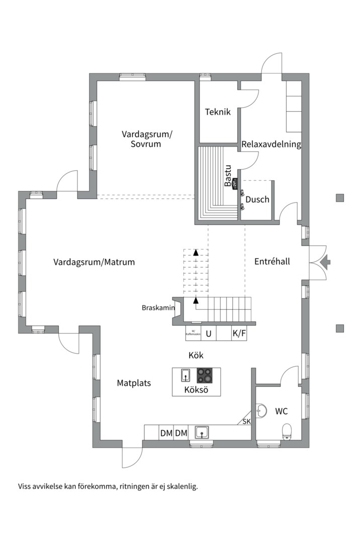 Planlösning från Danmarks-Säby 60, Till salu i Danmark, Uppsala