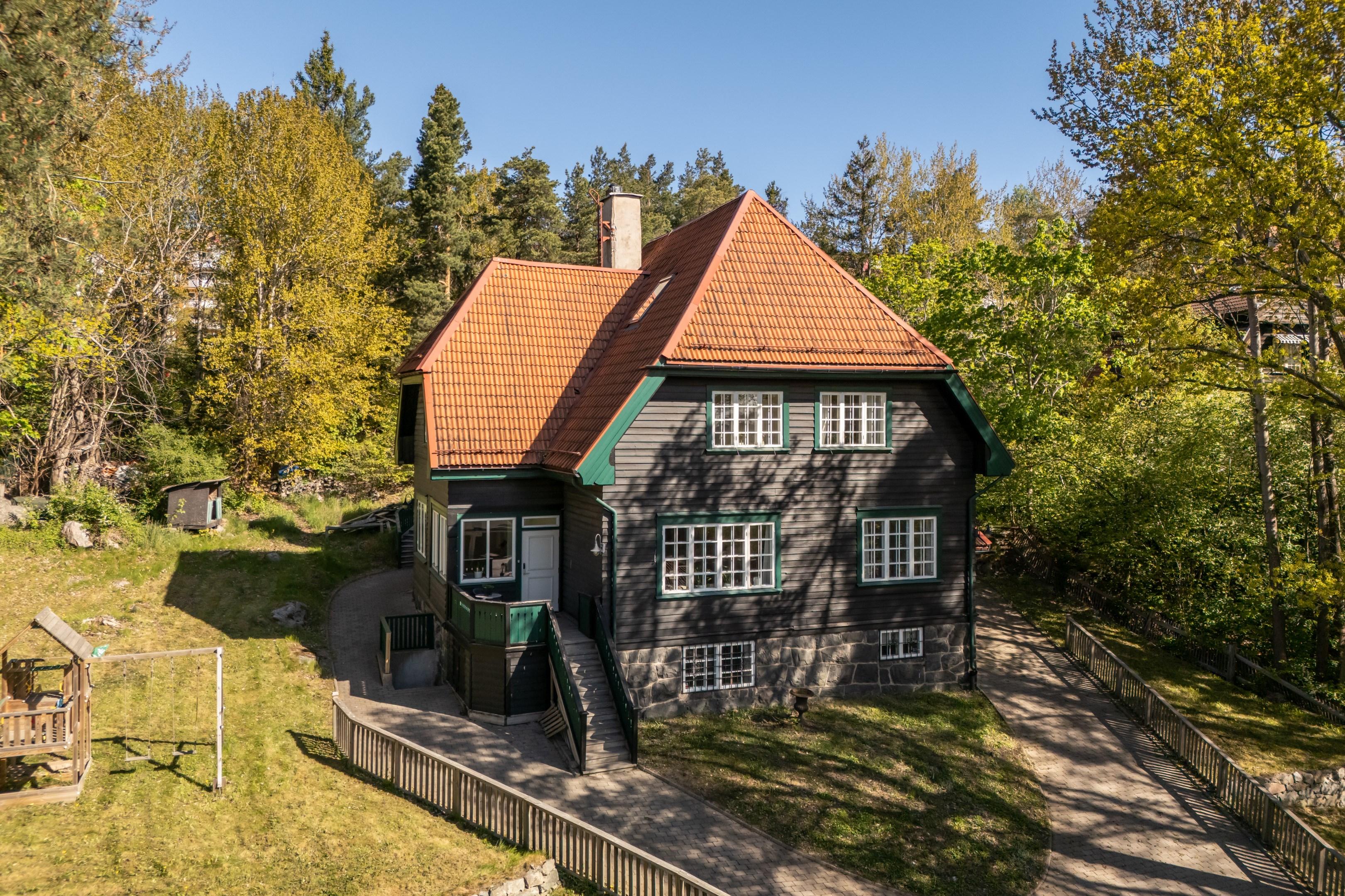 Bostadsbild från Värmdövägen 199, Till salu i Storängen, Nacka