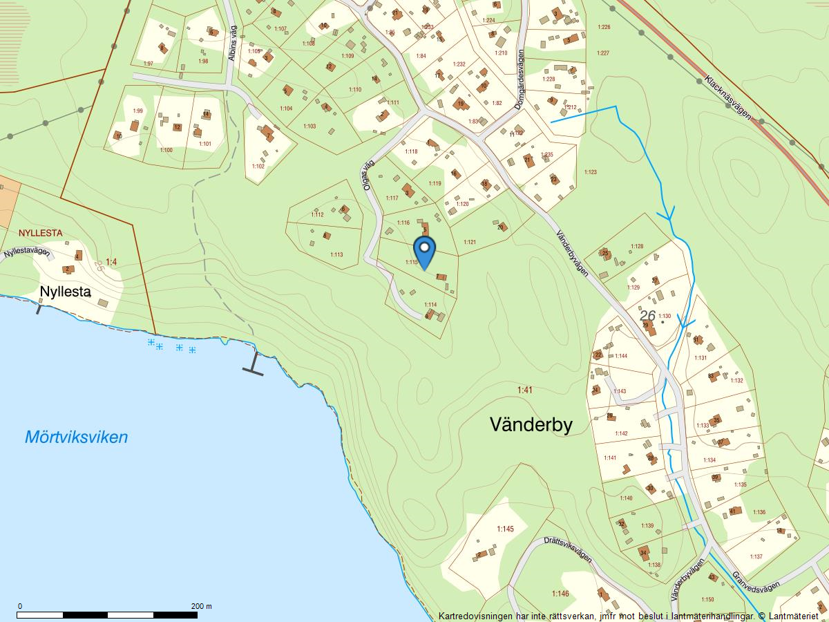 Bostadsbild från Olgas väg 7, Såld i Mariedal, Värmdö