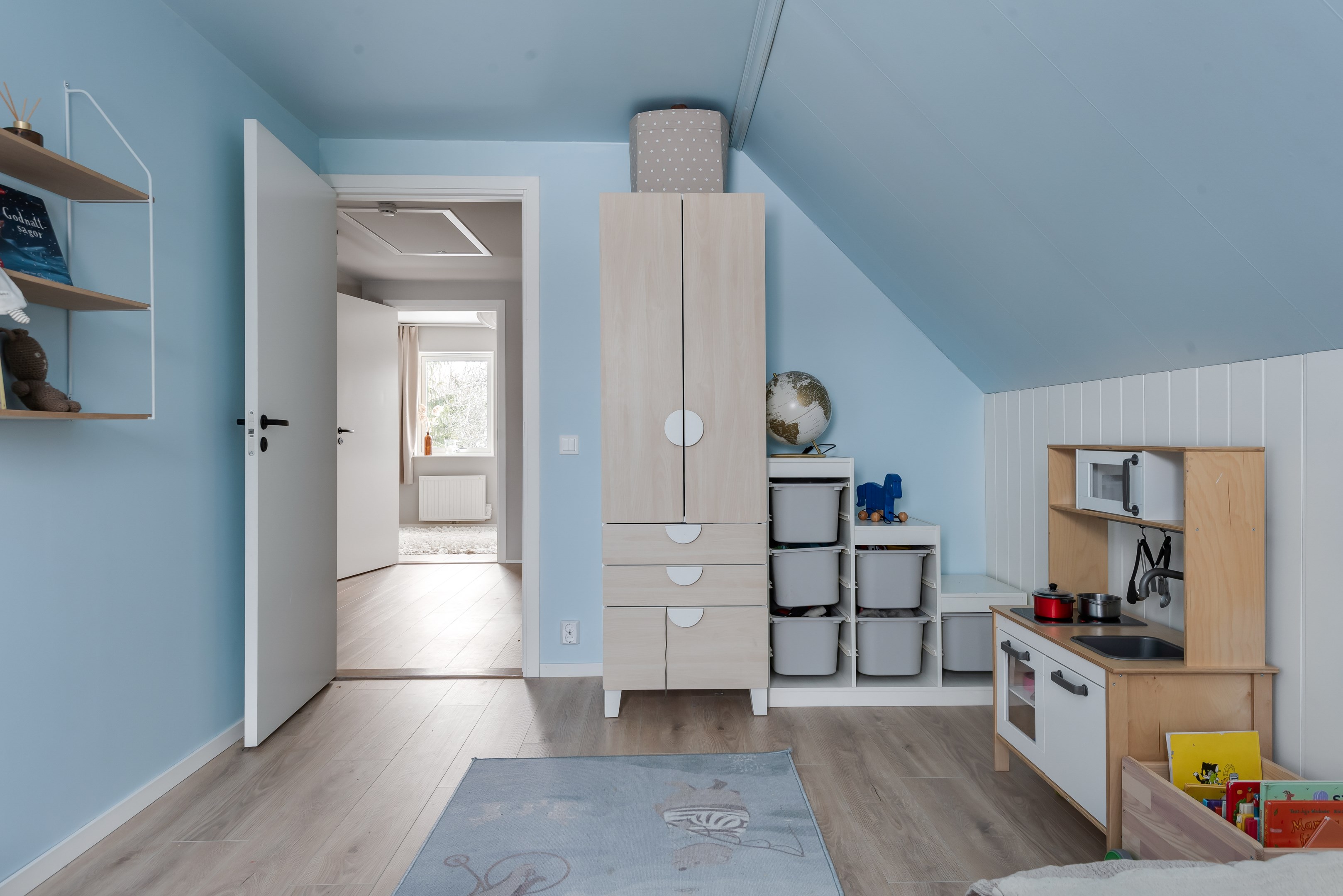 Bostadsbild från Gryningsvägen 3, Kommande i Storvreta, Uppsala