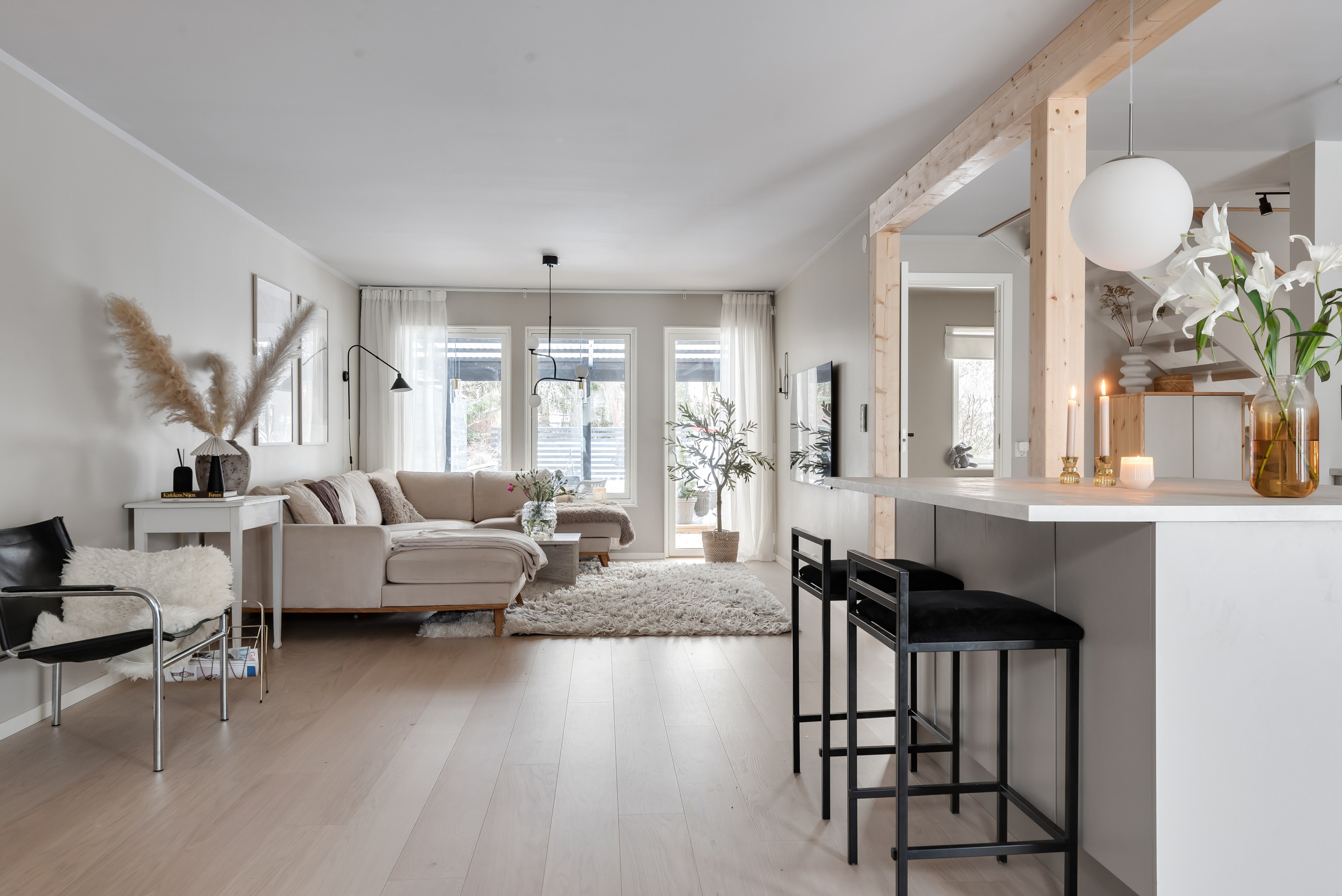 Bostadsbild från Gryningsvägen 3, Kommande i Storvreta, Uppsala