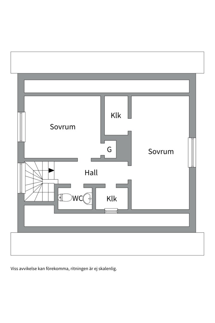 Planlösning från Jägargatan 6, Såld i Nordanby, Västerås