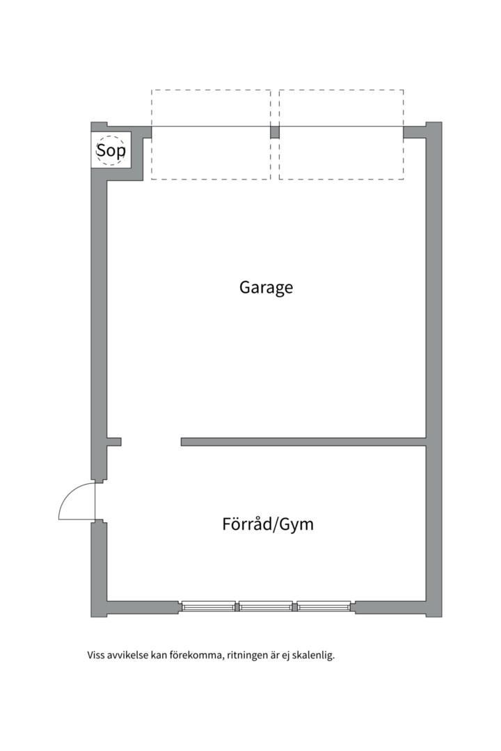 Planlösning från Jägargatan 6, Såld i Nordanby, Västerås