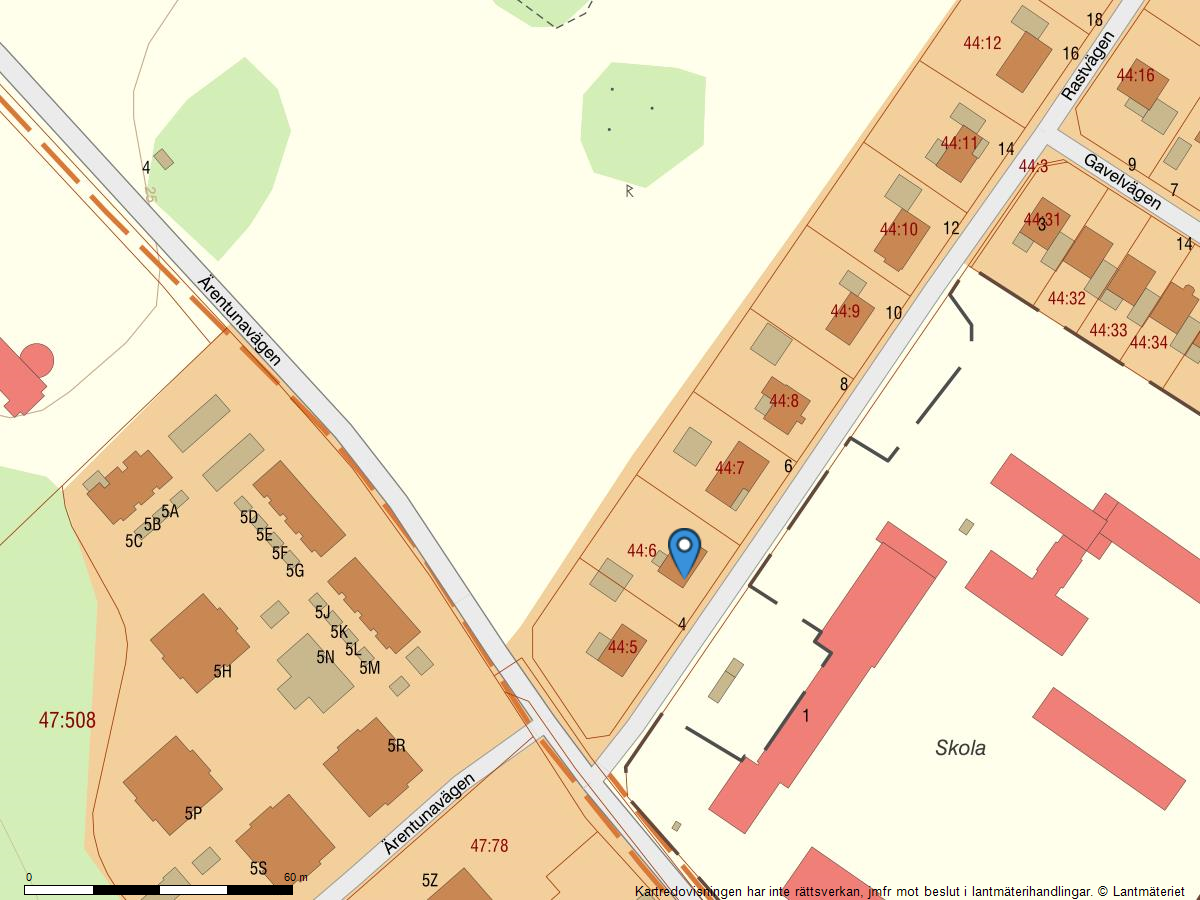 Bostadsbild från Rastvägen 4, Kommande i Storvreta, Uppsala