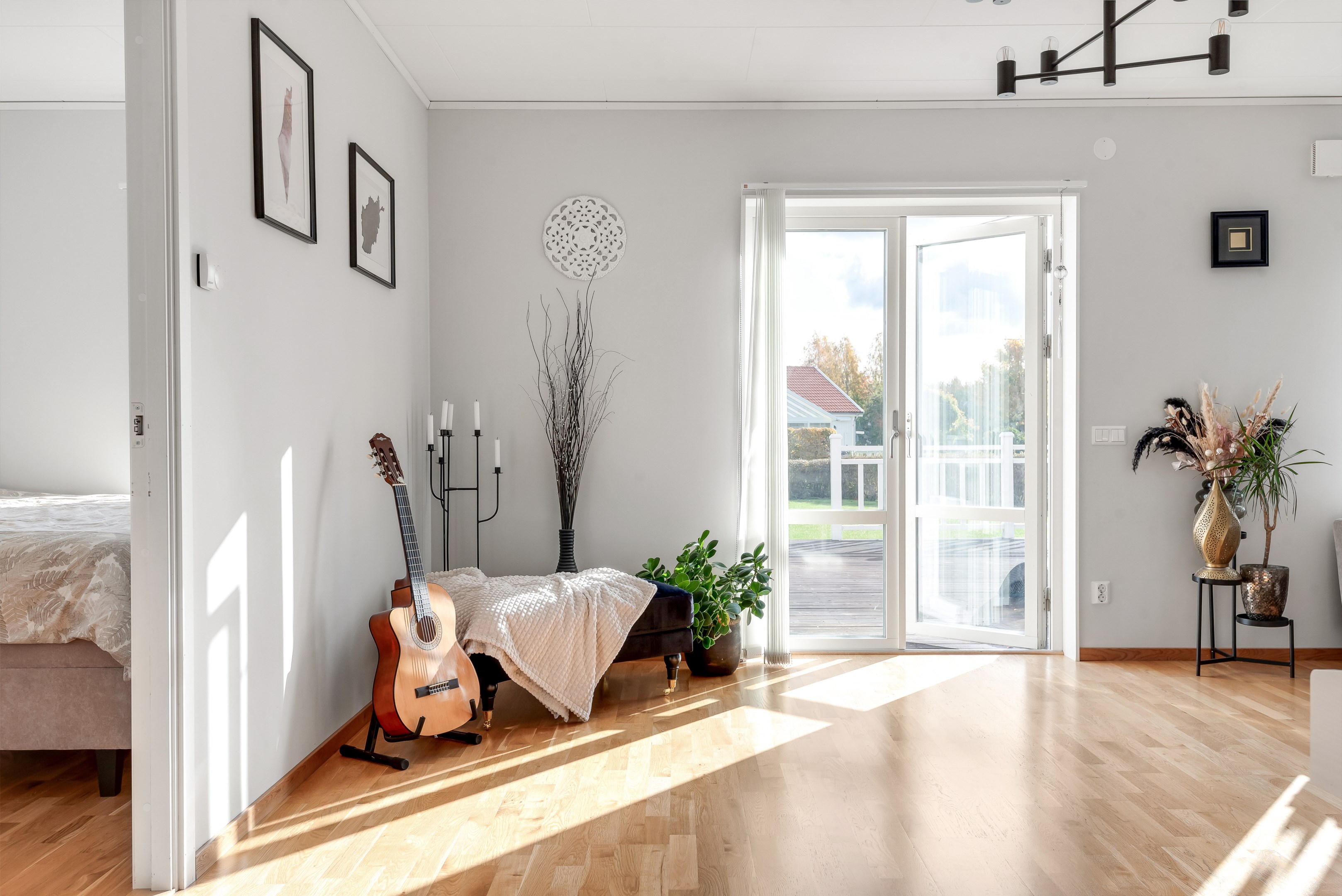 Bostadsbild från Smultronvägen 3, Kommande i Lövstalöt, Uppsala