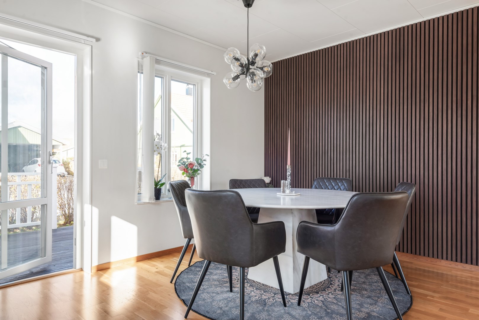 Bostadsbild från Smultronvägen 3, Kommande i Lövstalöt, Uppsala