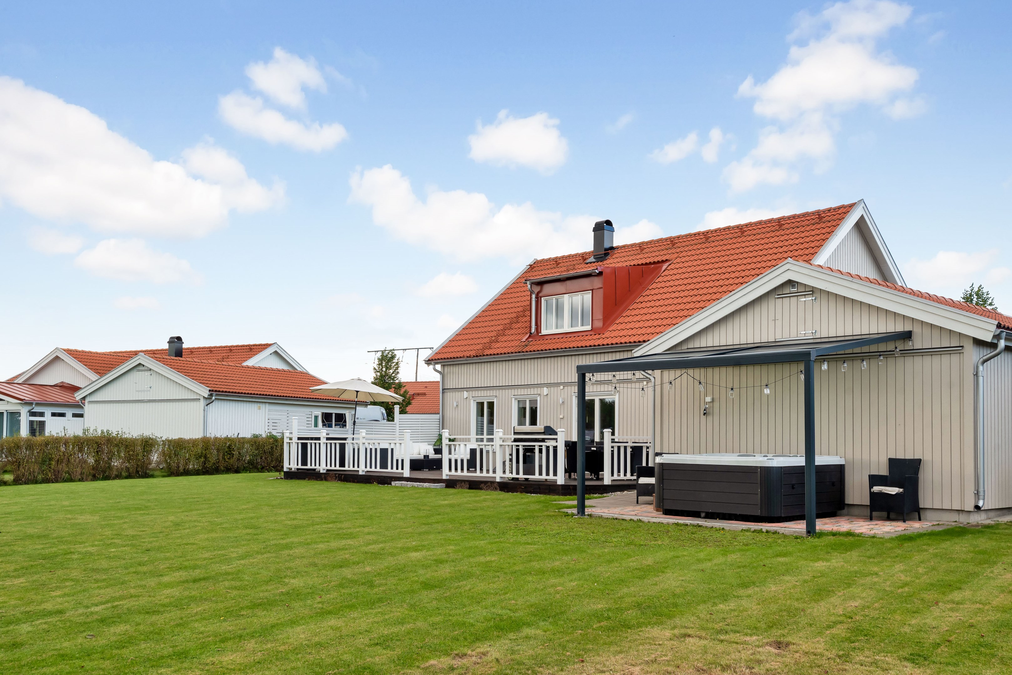 Bostadsbild från Smultronvägen 3, Kommande i Lövstalöt, Uppsala