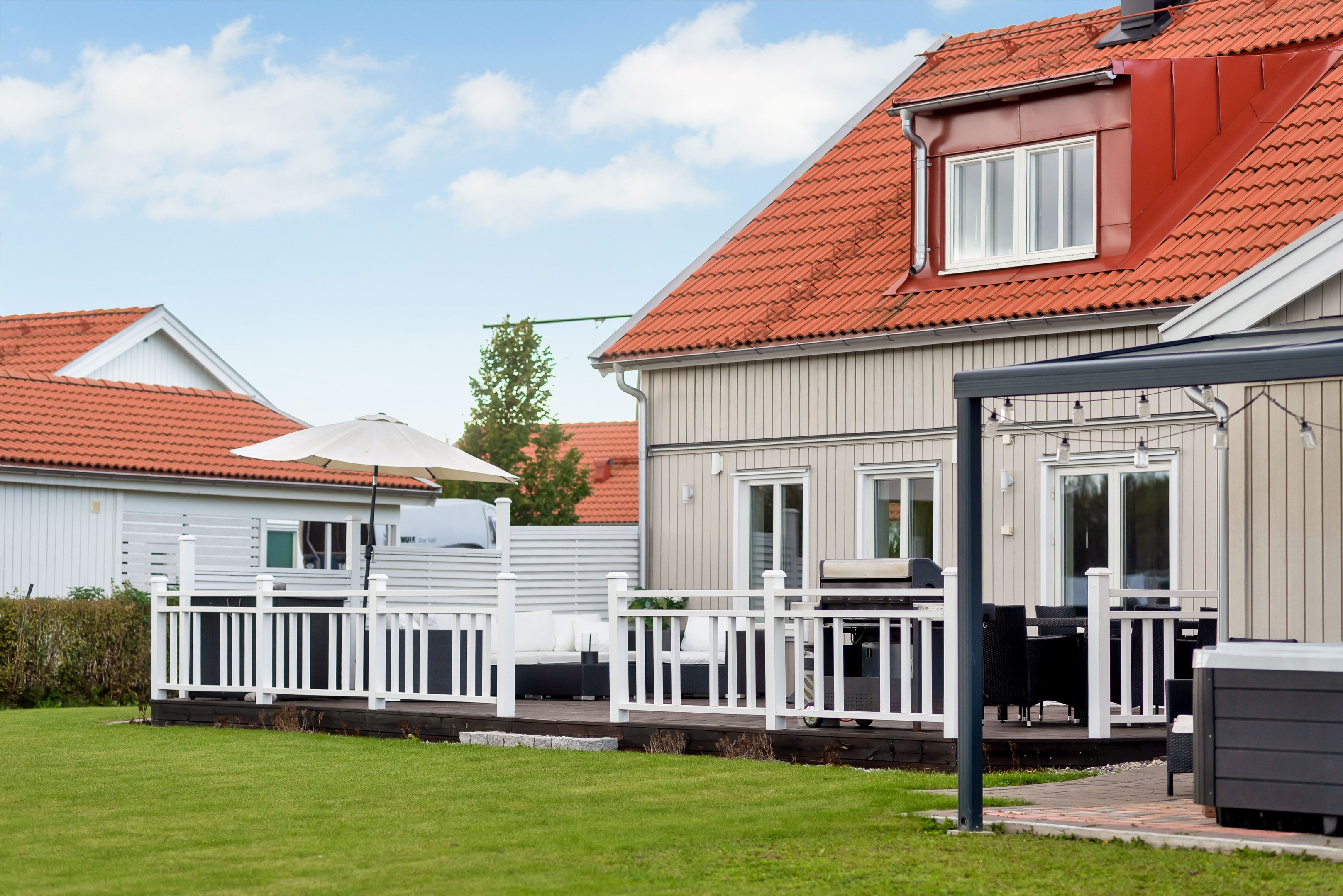 Bostadsbild från Smultronvägen 3, Kommande i Lövstalöt, Uppsala