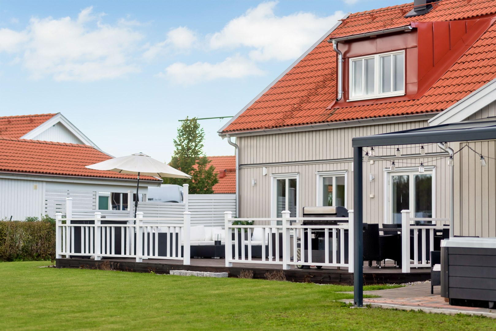 Bostadsbild från Smultronvägen 3, Kommande i Lövstalöt, Uppsala