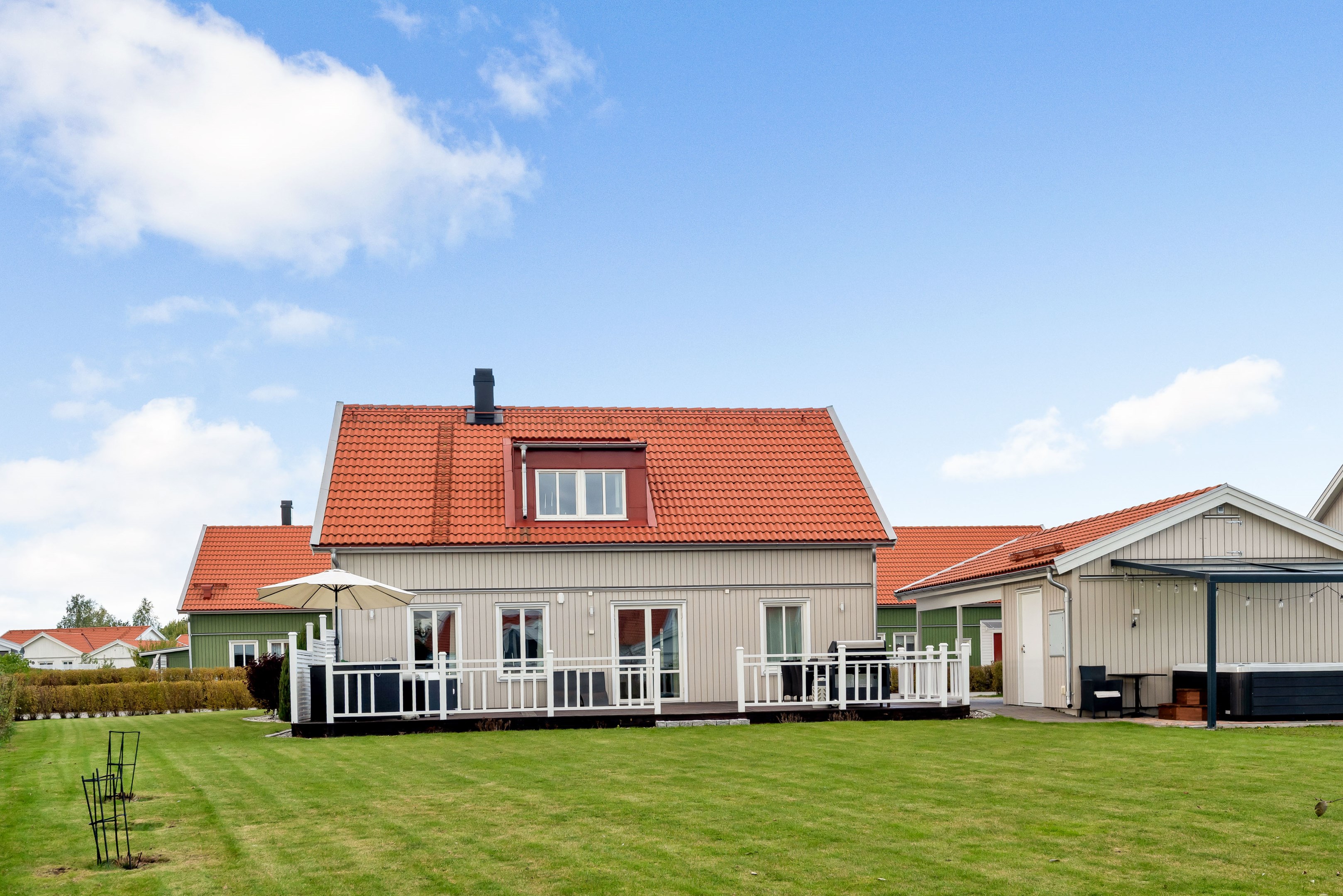 Bostadsbild från Smultronvägen 3, Kommande i Lövstalöt, Uppsala