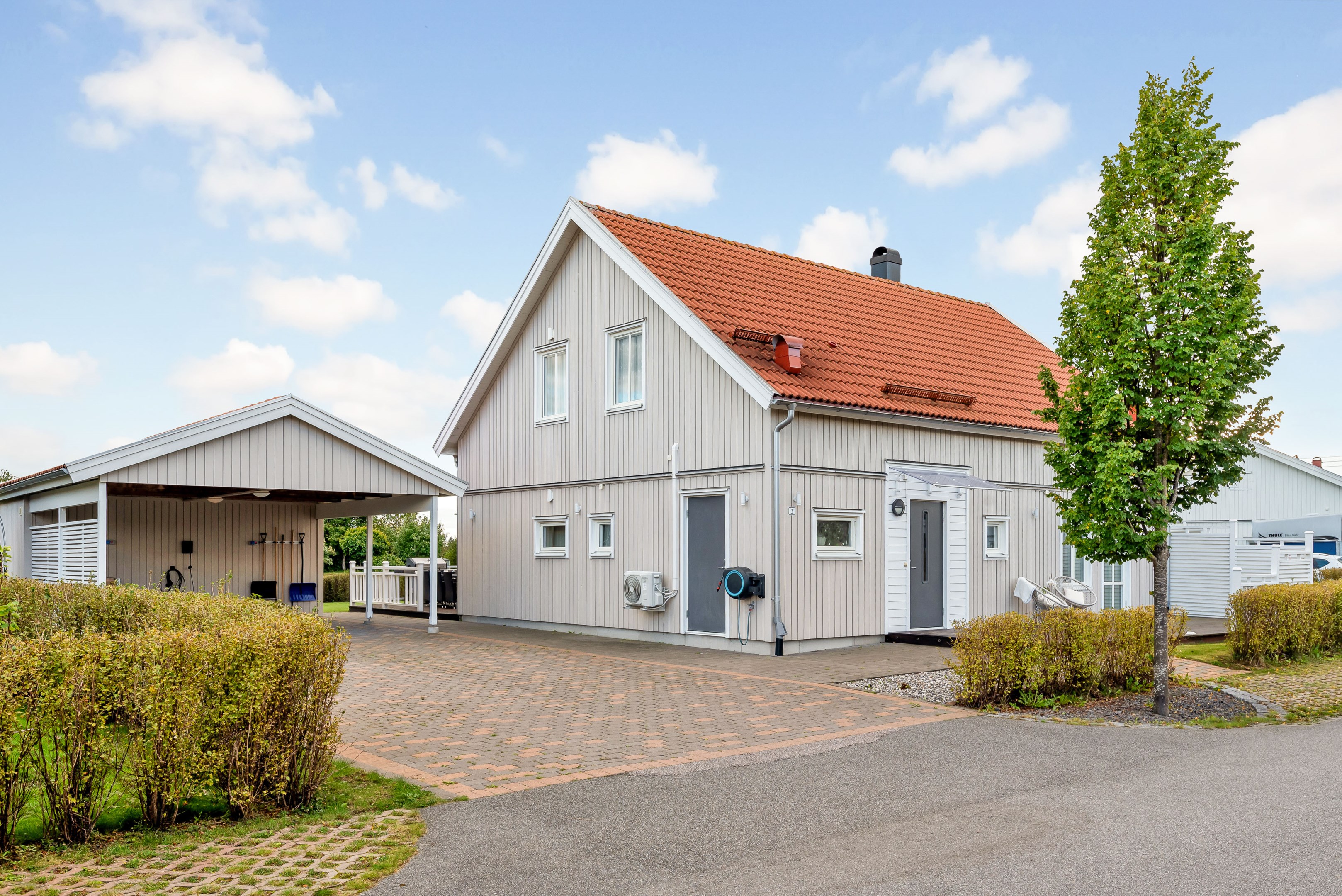 Bostadsbild från Smultronvägen 3, Kommande i Lövstalöt, Uppsala