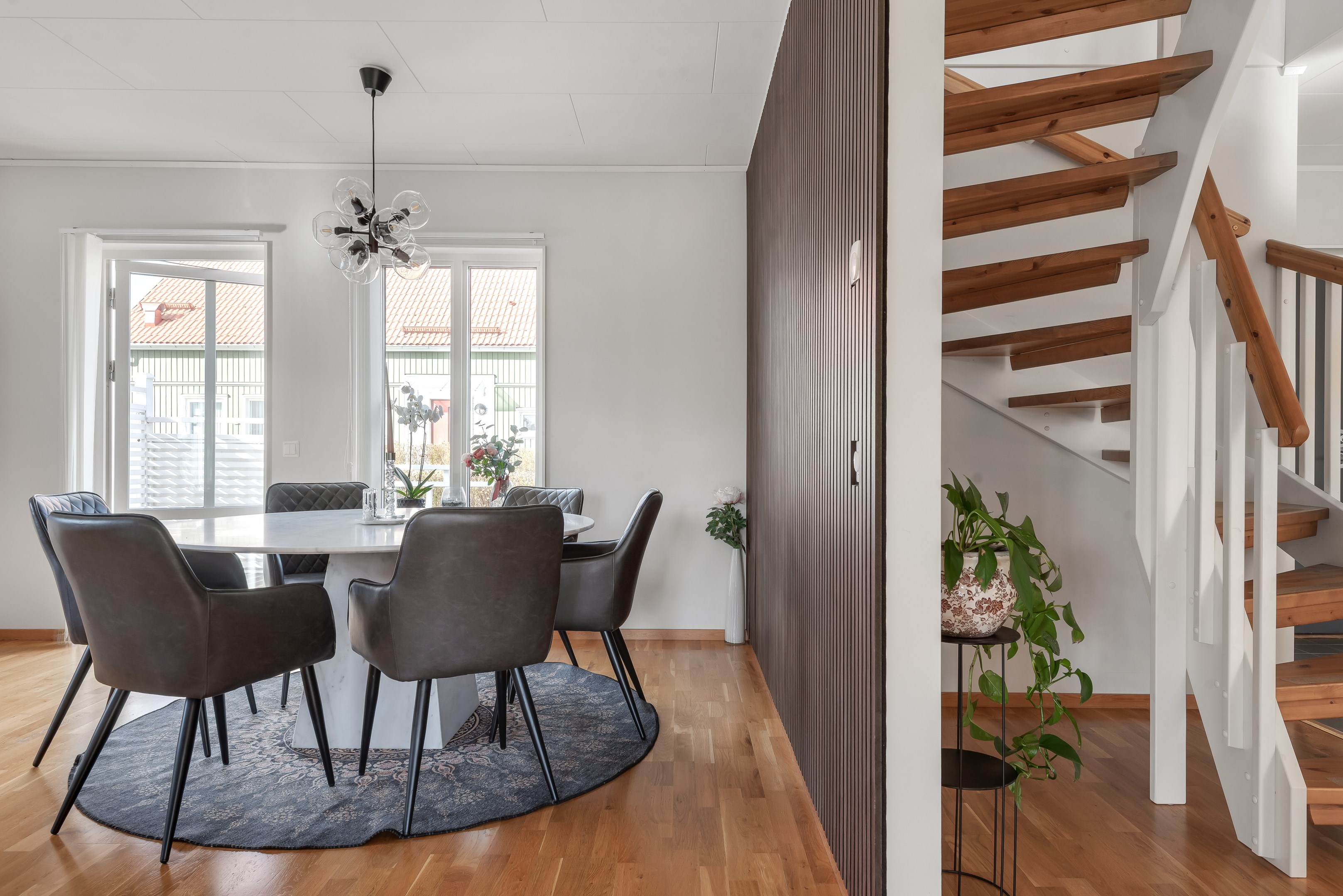 Bostadsbild från Smultronvägen 3, Kommande i Lövstalöt, Uppsala