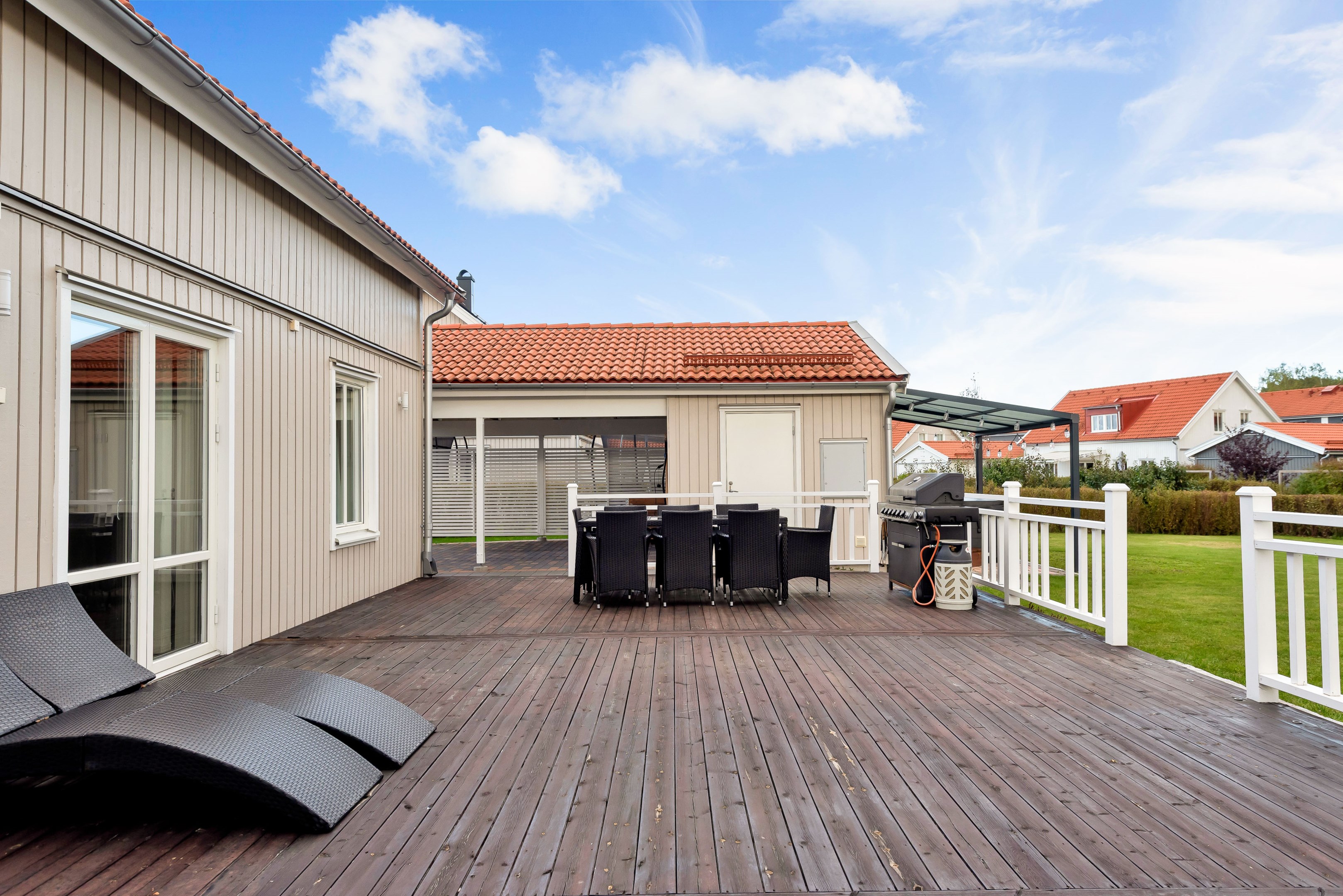 Bostadsbild från Smultronvägen 3, Kommande i Lövstalöt, Uppsala