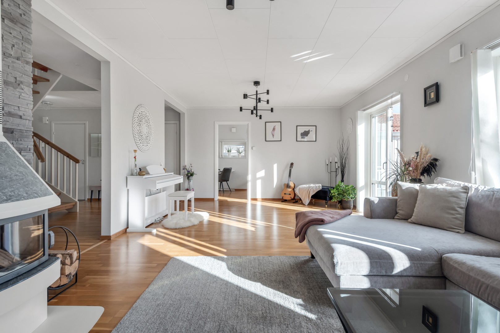 Bostadsbild från Smultronvägen 3, Kommande i Lövstalöt, Uppsala