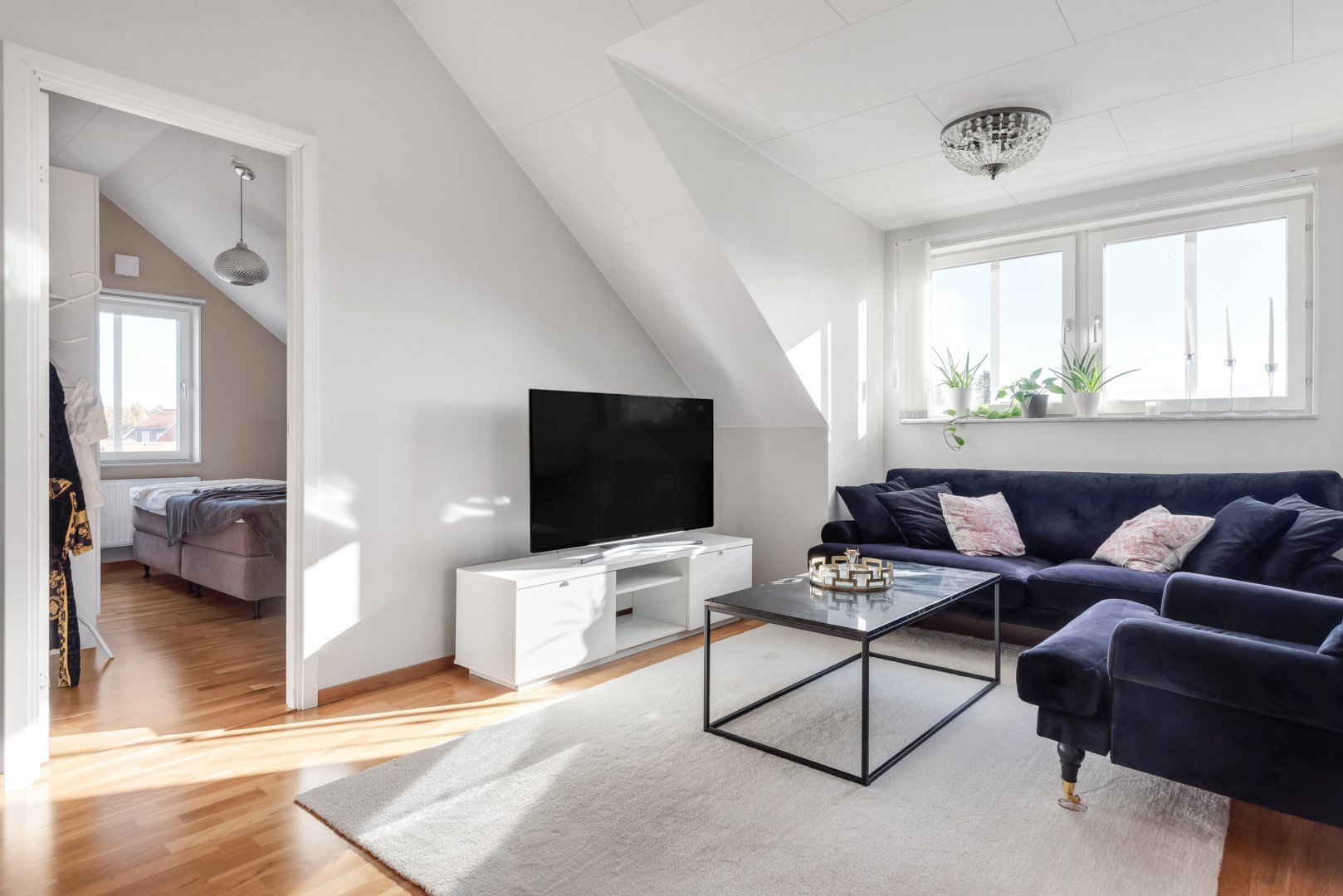 Bostadsbild från Smultronvägen 3, Kommande i Lövstalöt, Uppsala