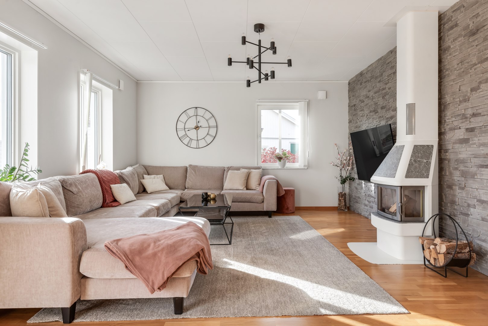 Bostadsbild från Smultronvägen 3, Kommande i Lövstalöt, Uppsala