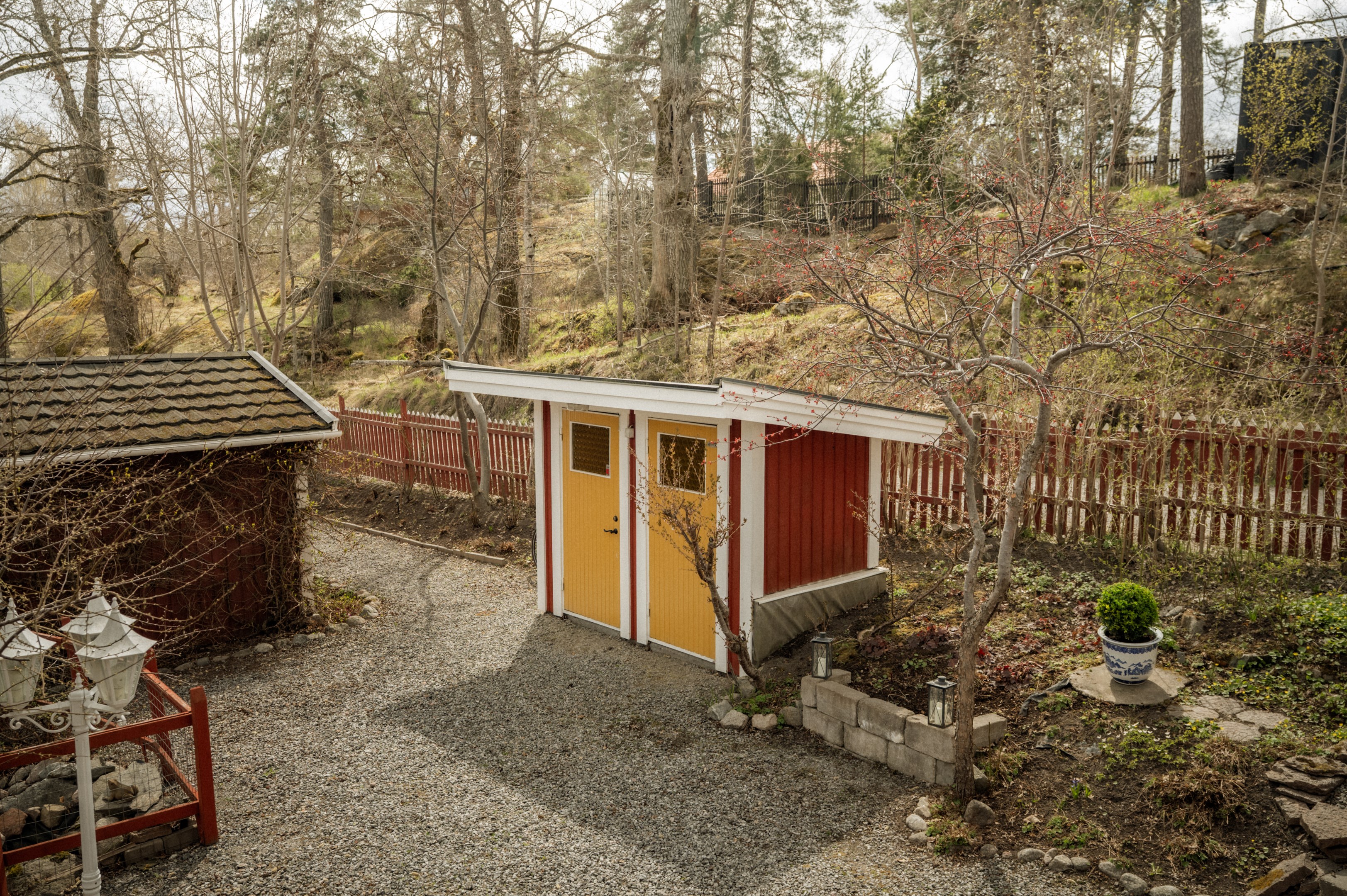 Uthus med ytor för tvätt & hygien