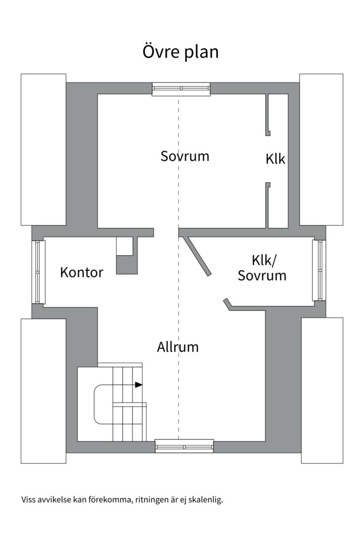 Planlösning från Betsedevägen 40, Kommande i Betsede, Värmdö