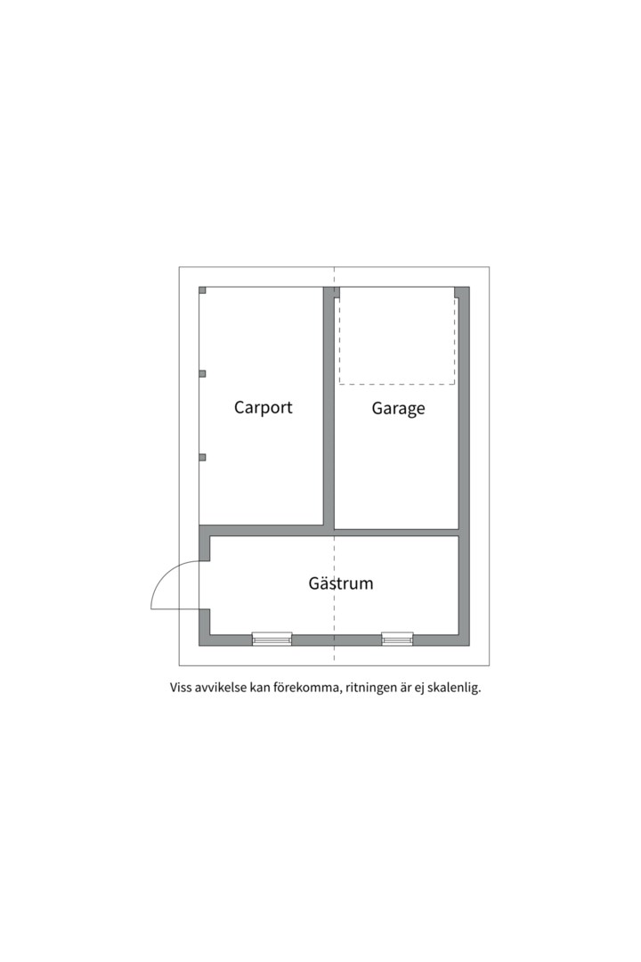 Planlösning från Babordsvägen 2, Såld i Boo Gård, Nacka