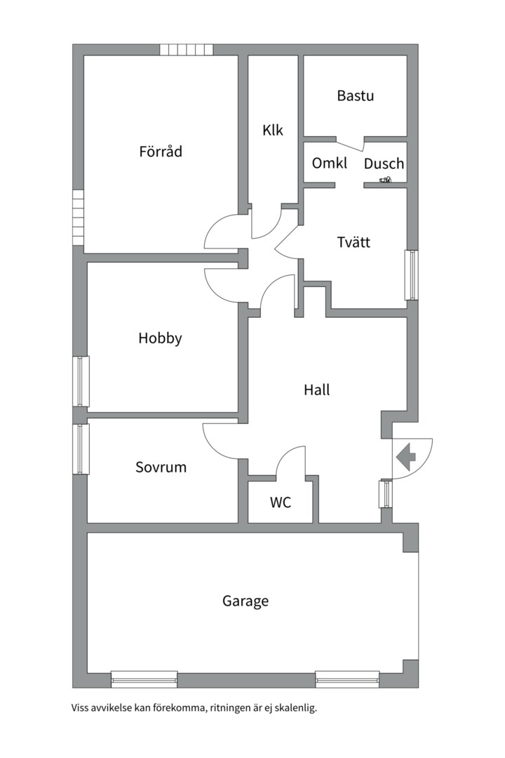 Planlösning från Drottninghamnsvägen 55, Såld i Skuru, Nacka