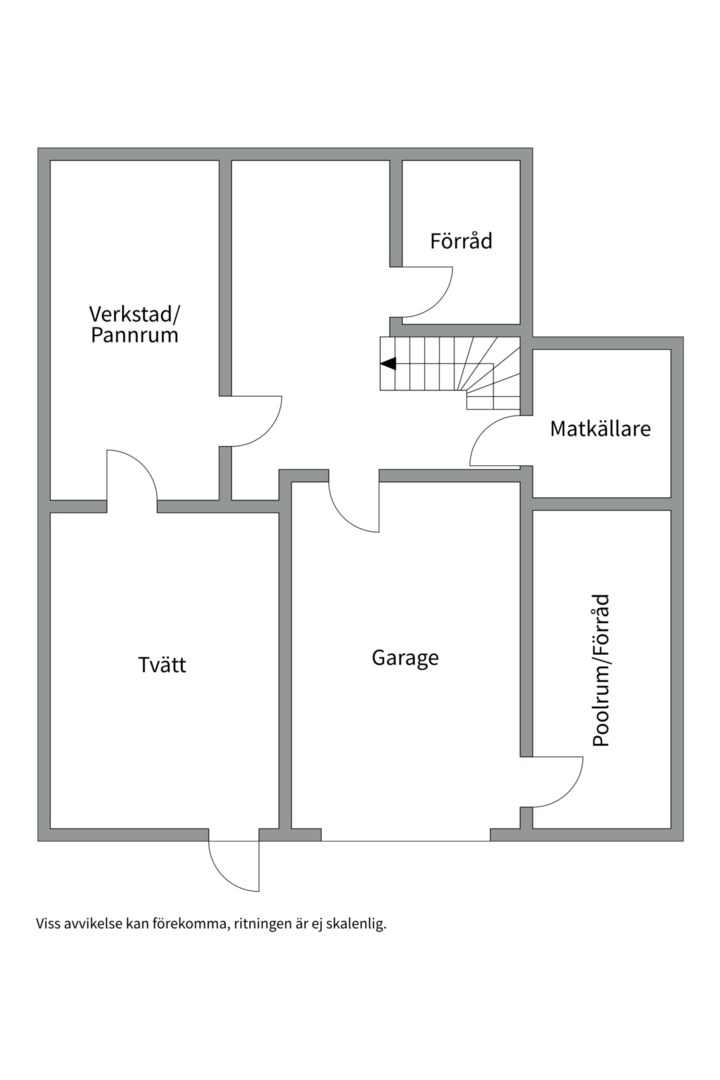 Planlösning från Abelsberg 26, Såld i Skultuna, Västerås