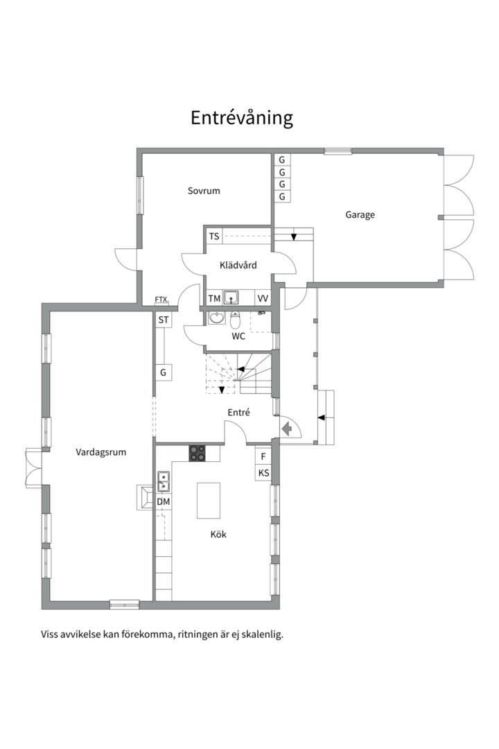 Planlösning från Sobelvägen 8, Såld i Saltsjö-Duvnäs, Nacka