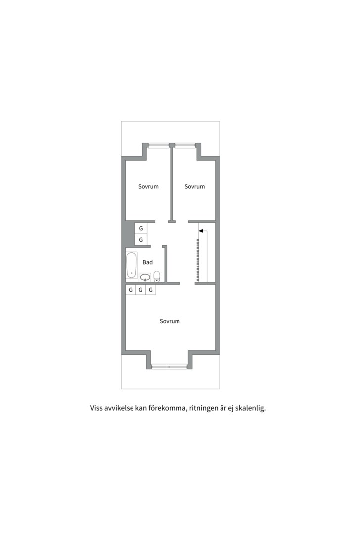Planlösning från Nöthårsvägen 67, Såld i Nåntuna, Uppsala
