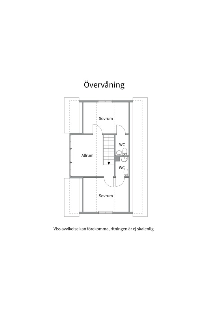 Planlösning från Vindö landsväg 4, Såld i Djurö, Värmdö